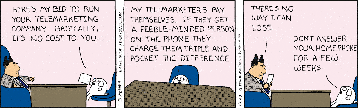 Dilbert Cartoon